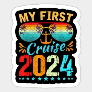 Family Cruise 2024 Making Memories Together Summer Trip Sticker